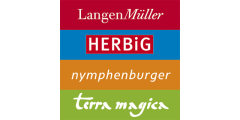 Logo der Buchverlage Langen Müller, Herbig, Nymphenburger und terra magica.